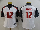 Women Buccaneers 12 Tom Brady White Vapor Untouchable Limited Jersey,baseball caps,new era cap wholesale,wholesale hats